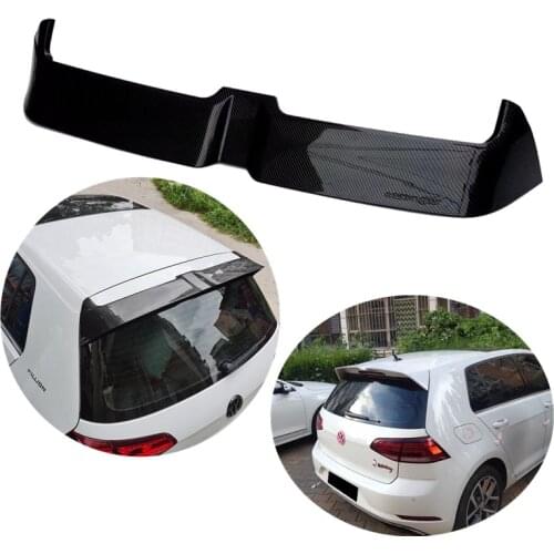 For GOLF MK7 Spoiler 2013-2020 GOLF 7 Spoiler High Quality ABS Material Car Rear Wing Primer Color Rear Spoiler