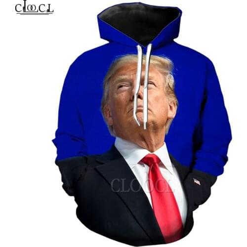 CLOOCL Donald Trump America President Men Women Hoodies 3D Print Autumn Hoodie Fashion Tracksuit Clothing Casual Sportswear Tops