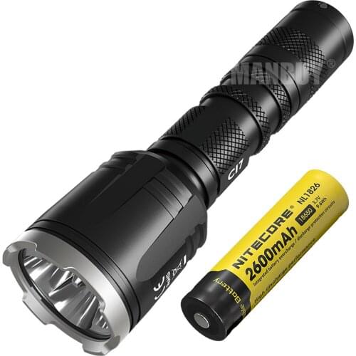 2021 NITECORE CI7 NL1826 18650 Battery CREE XP-G3 S3 8LED Tactical IR Flashlight Dual Beam Switching Outdoor Torch Free Shipping