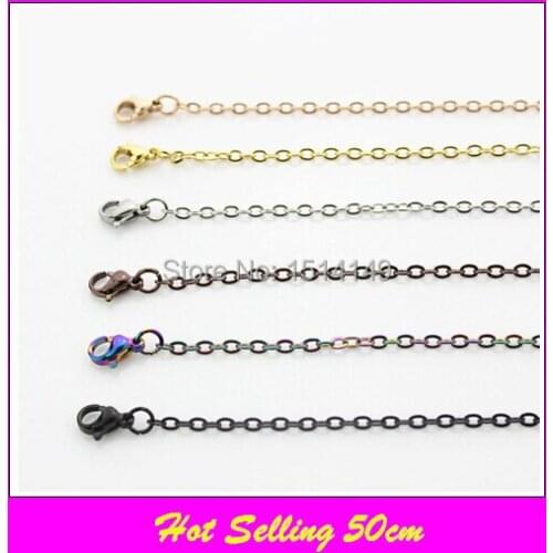 6pcs/lot Free Shipping Hot Sale 6 Colors Floating Locket Rolo Link Chain Necklace glass locket chains