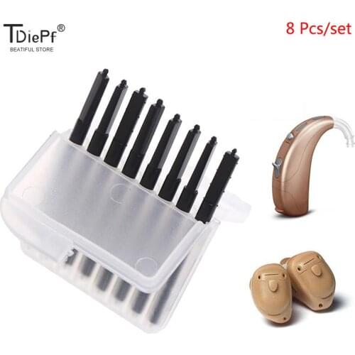 8Pcs/ Pack Wax Guard Filter Cerumen Protector For Hearing Aids Care Aid Tools Hot Sale