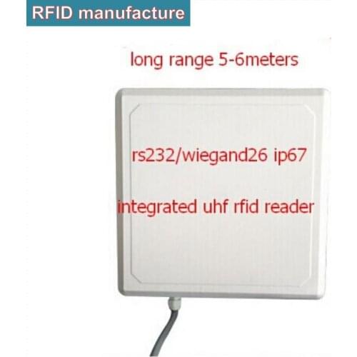 865~868MHZ uhf rfid car parking solution with uhf usb desktop reader writer/5-6m uhf long range reader/uhf RFID windshield tag