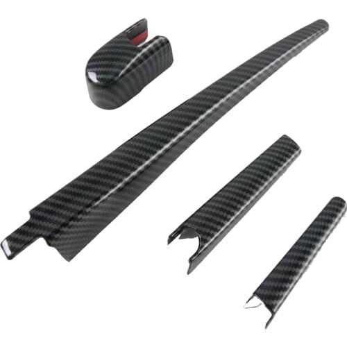 For Subaru Outback 2021 2022 ABS Chrome Car Rear Window Tail Windscreen Wiper Cover Trim Decoration Strip Rear Wiper Clean Frame