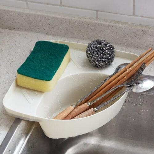 Kitchen triangle water tank kitchen waste junk food residue soup filter basket sink shelving