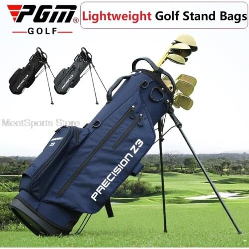 Pgm Men Women Portable Golf Rack Bag With Braces Bracket Stand Support Lightweight Golf Bag Anti-Friction Golfing Gun Package