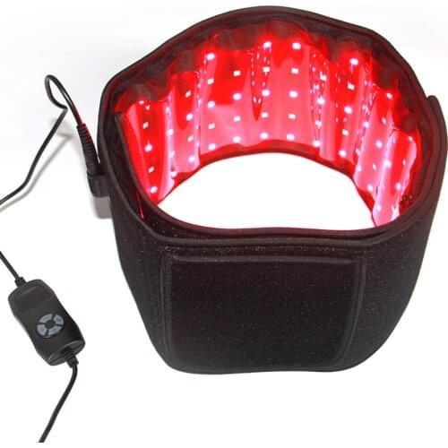 Portable Body Slimming Belt LLT 660NM 850NM Pain Relief fat Loss Infrared Red Led Light Therapy Devices Large Pads Lipo Laser