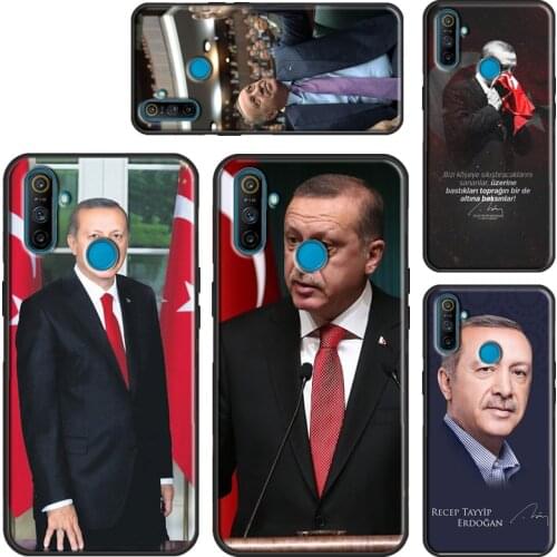 President Turkey Recep Tayyip Erdogan Case For Realme 8 Pro C15 C11 C3 GT Neo 7i Q3 6 7 Pro Funda For OnePlus 9 Pro 8 Nord 7T 8T