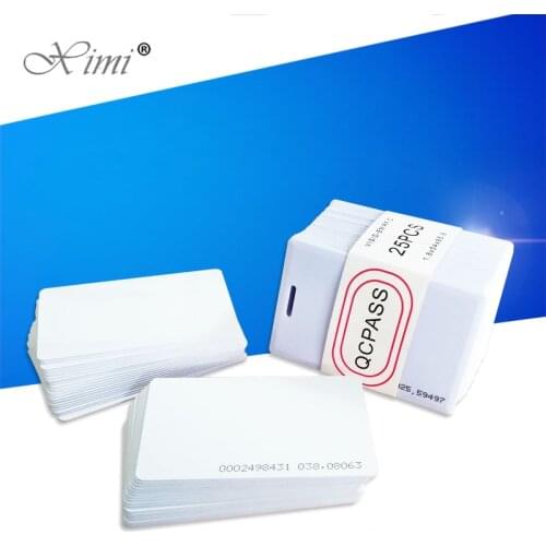 125KHZ/13.56MHZ RFID Card Proximity Card Smart Card For Access Control And Time Attendance System TK4100/EM4200/F1108 ID/IC card