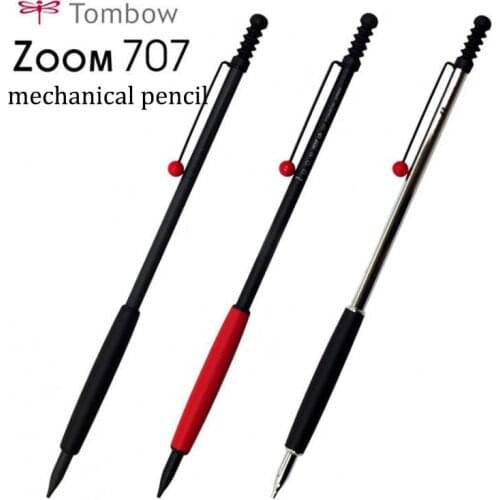 TOMBOW Mini Slim Design Mechanical Pencil ZOOM 707 Gift Pen SH-ZS Anti-break Metal Pen Tip