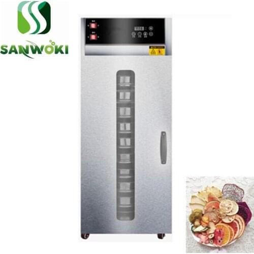 10 layers Rotary tea dryer meat dehydrating machine pet snacks Air Drying Machine dried fruit maker machine dehydrator