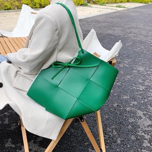 Irregular Diamond Lattice Women composite bag Casual Tote Purses and Handbags Luxury Designer Shoulder Bag Fashionable Handbags