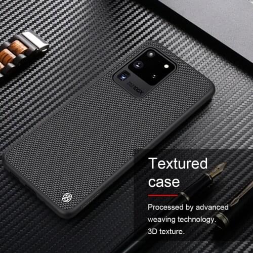 For Samsung Galaxy S20 Ultra / S20+ Plus 5G Case Nillkin Textured Business Nylon Fiber Cover Case For Samsung S20