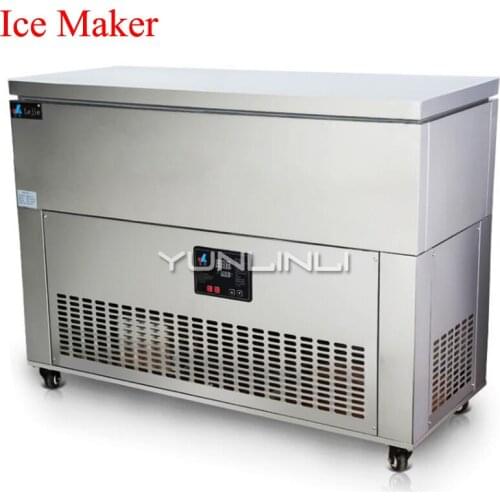 Electric Snow Ice Maker Commercial Ice Brick Machine With 12 Ice Buckets Large Capacity Ice Making Machine