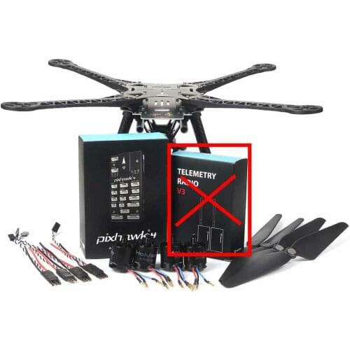 Holybro S500 V2 Kit 480mm Frame 2216 KV880 Motor 1045 Propeller with Pixhawk4 / Pixhawk4 Mini / PIX32 V5(Ardupilot)