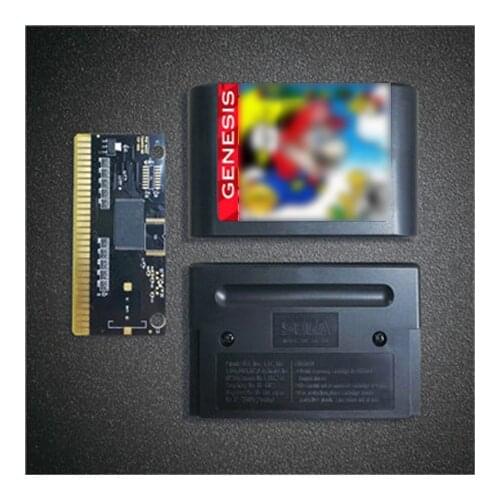 Super Mari World 64 - 16 Bit MD Game Card for Sega Megadrive Genesis Video Game Console Cartridge