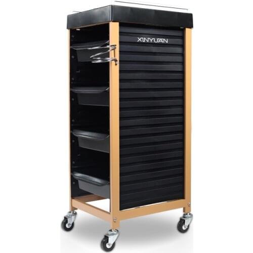 Hairdressing tool. Hair salon trolley. Hair tool. Hot dye hair car bar