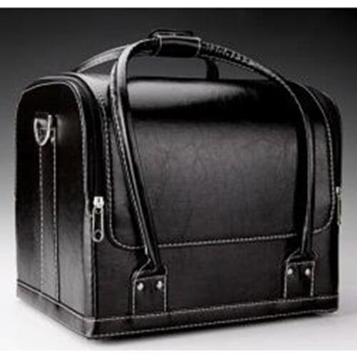 Close-Up Leather Bag - Magic Tricks Amazing Stage Magic Accessories Gimmick Magicians Carrying Bag Magic Varied Props Mentalism