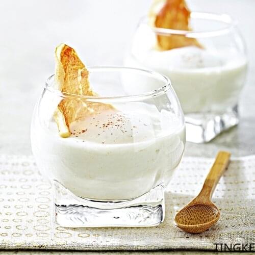 230ml Creative lead-free glass whiskey glass dessert ice cream cup home water glass bar restaurant crystal glass