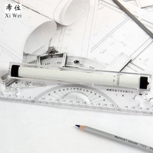 Butterfly 30cm Parallel Ruler Rolling Angle Balance Registration Architect Design Drawing Tool