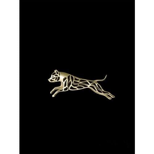 Trendy personalized American Staffordshire Terrier brooches fashion jewelry 1pcs