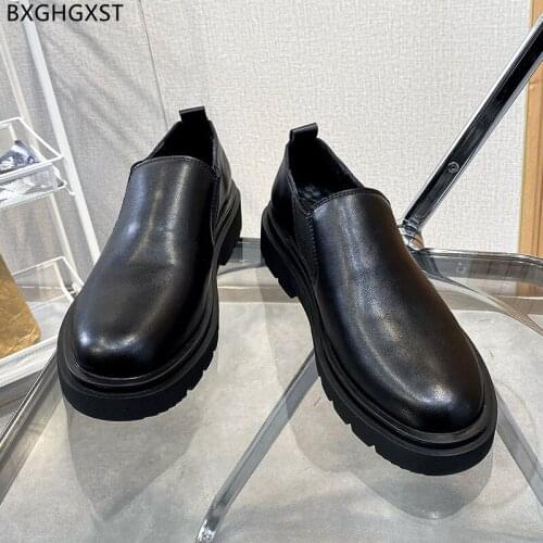 Fashion Leather Loafers Men Shoes Luxury Designer Shoes Men High Quality Black Casual Business Shoes Men Chaussure Homme Zapatos