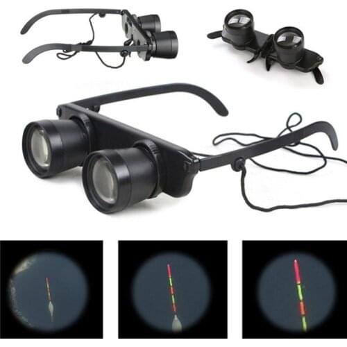 3 in 1 Glasses Ultralight Fishing Binoculars Telescope Hiking Concert Football Game Outdoor Optics Binocular Glasses for Fishing