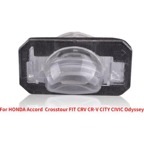 CAPQX Original License plate light for Accord Crosstour FIT CRV CR-V CITY CIVIC Odyssey OEM#34101-S5A-A01 / 34101S5AA01