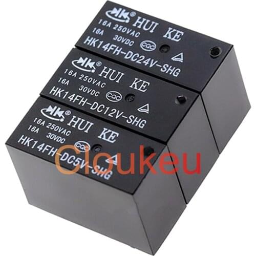 Relay HK14FH-DC5V 12V 24V-SHG 16A 8pin