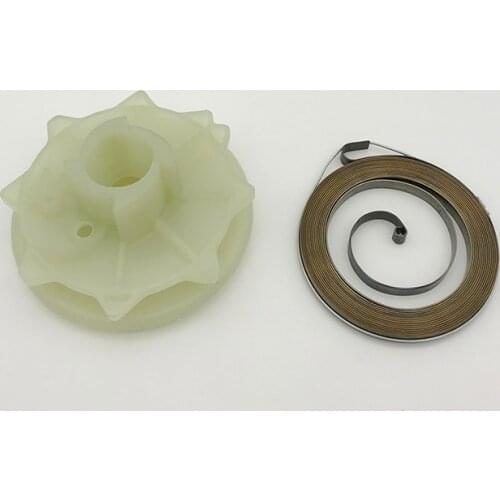 Starter Pulley Recoil Spring Kit For Partner 350 351 Poulan 3314 3416 3516 1900 1950 1975 2025 2050 OEM 530037817 Chainsaw Spare