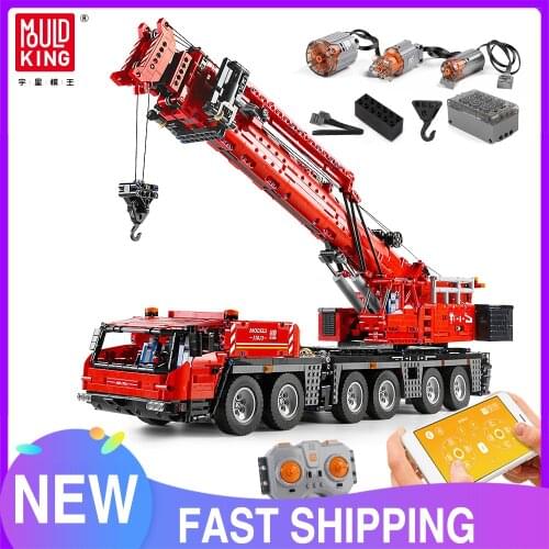 Mould King MOC-20920 LTM11200 Liebherrr RC Remote Control Mobile Crane Building Blocks Bricks Model Toys Boy Christmas Gifts
