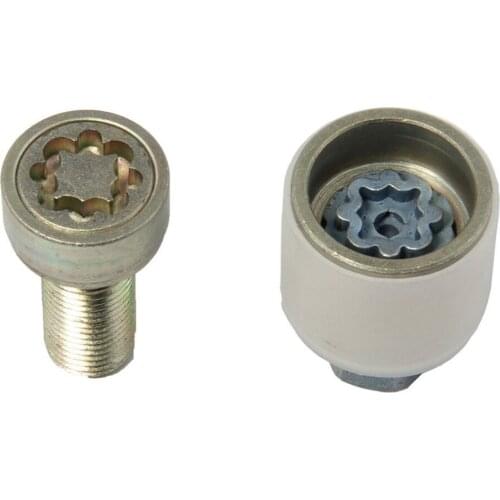 1Pcs Tire anti-theft screw disassembly tool key sleeve "T" For A-UDI A3 A4 A6 A7 TT TTRS 4F0 698 139 C