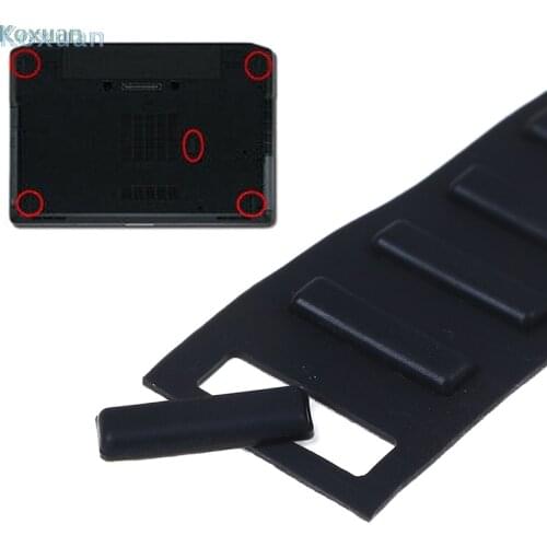 5pcs Rubber Feet Foot For Dell Latitude E6420 E6430 E6220 E6330 E6320 Bottom Cover