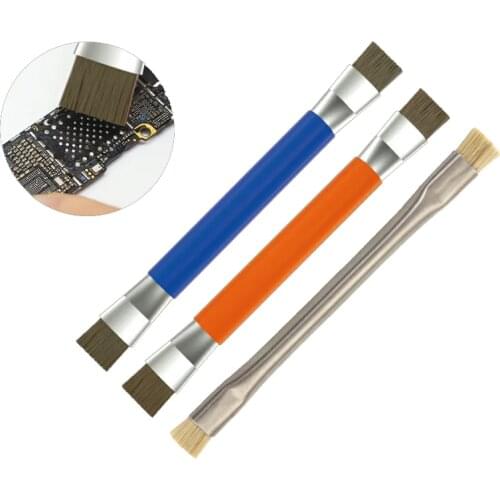 Anti-static Brush Motherboard PCB Cleaning Tools Dust Removal Mobile Phone ESD Safety Brush Electronic BGA Rework Repair Tools