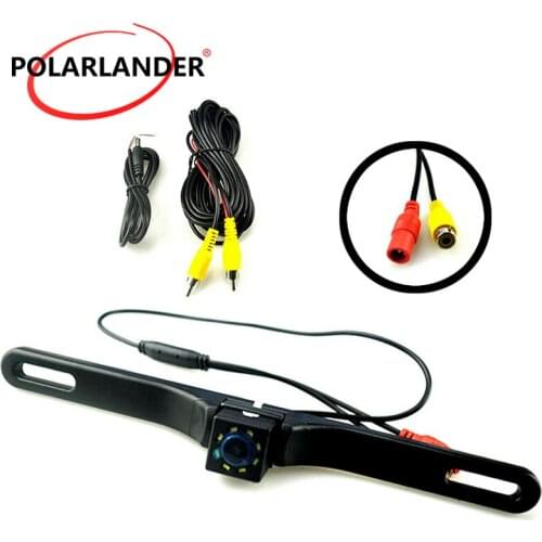 Best selling HD CCD 8 LED Night Vision Car Rear View Camera Waterproof Backup Reverse Camera