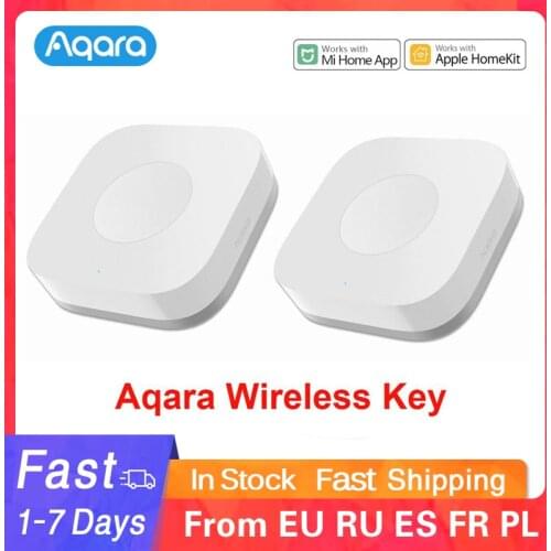 Xiaomi Aqara Wireless Mini Switch Zigbee Connection Versatile 3-Way Control Button for Smart Home Devices Work With Mi hr Mihome