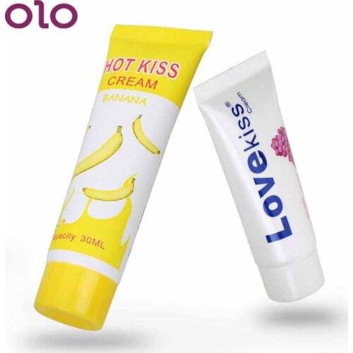 OLO Sex Oil Lubricant Banana Grape Flavor Vagina Anal Sex Gel Sex Toys for Women Sex Products