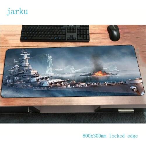 World of warships mouse pad gamer cheapest 800x300x2mm notbook mouse mat gaming mousepad HD print pad mouse desk padmouse mats