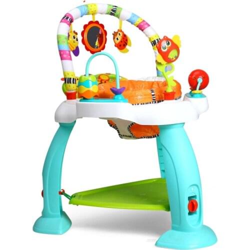 Musical Baby Jumper Chair Joy Garden Chair Up and Down Walker Upgrade Baby Activity Center Jumperoo Playing Gym Fancy Toys