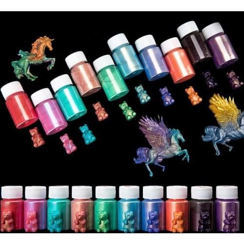 DIY Epoxy Resin Filler Dye Pearl Pigment Cat Eye Pearlescent Mineral Powder Handmade Crafts Making Beauty Nails Accessories