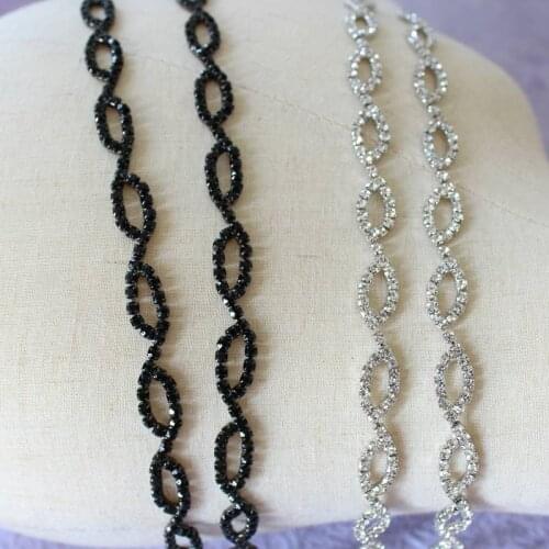 Wholesale metal crystal bra strap rhinestone straps underwear lingerie accessories