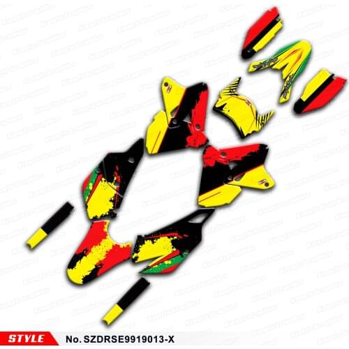 Aftermarket Stickers for DRZ400SM DRZ400E DRZ 400 SM Enduro DRZ400 SM E KLX 400R 99 to 19, Style No. SZDRSE9919013-X