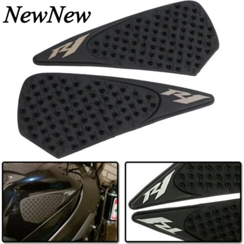 Motorcycle Tank Pad Protector Sticker Decal Gas Knee Grip Traction Pad Side For Yamaha YZF R1 YZFR1 YZF-R1 2004 2005 2006