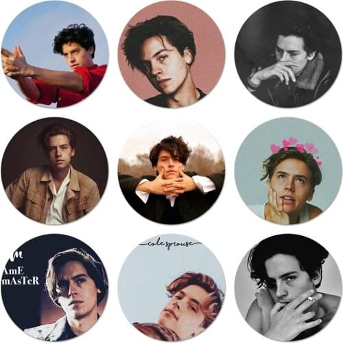 58mm TV Riverdale Jughead Jones Icons Pins Badge Decoration Brooches Metal Badges For Clothes Backpack Decoration
