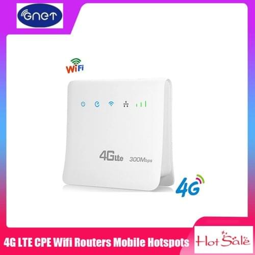 4G LTE CPE Wifi Routers Mobile Hotspots Wireless Broadband Repeater 300Mbps Unlocked With LAN Port Support SIM Card