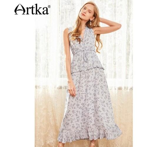 Праздничные летние платья Artka China At AliExpress