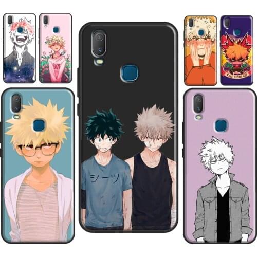 Bakudeku My hero Academia Cover For Vivo V20 SE Y11 2019 Y1S Y12 Y17 Y30 Y50 Y81 Y91C V11 Y20 i V17 Neo Phone Case