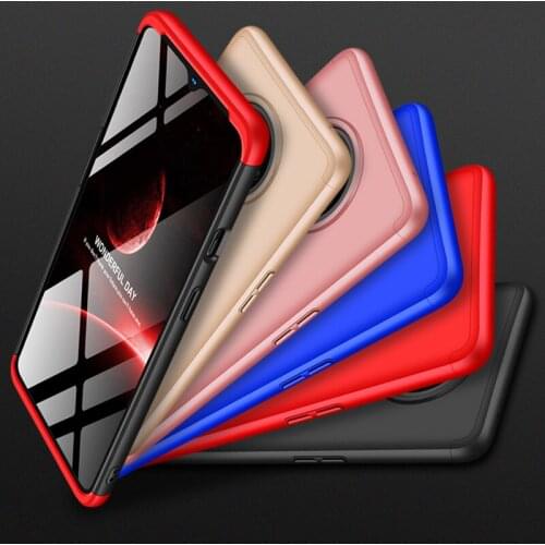 For Oneplus 7T Cases 3 IN 1 360 Full Protection Shockprrof Matte Covers for One plus 7T 1+7T Oneplus7T 1+ 7T Coque Fundas