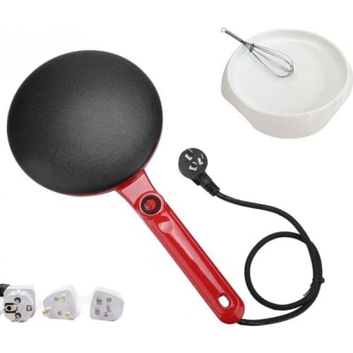Hot Sale Round 220V 900W Electric Crepe Maker Non-stick Pancake maker Crepe Maker Kitchen Frying Pan Roll Cake Maker Baking pan