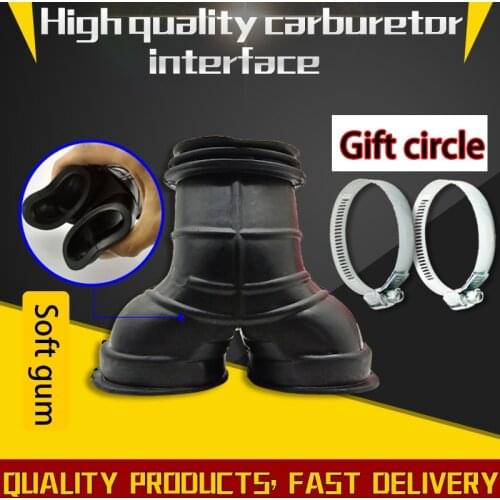 MOTOR Carburetor Install Adapter Interface Carburetter Manifold Intake Pipe Connector Glue For Honda CA250 DD250 CMX250 CMX250C