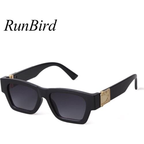 Fashion Vintage Steampunk Sunglasses Men Women 2020 Brand Design Retro Rectangle Frame Female Clear Lens Sun Glasses Shades 5471